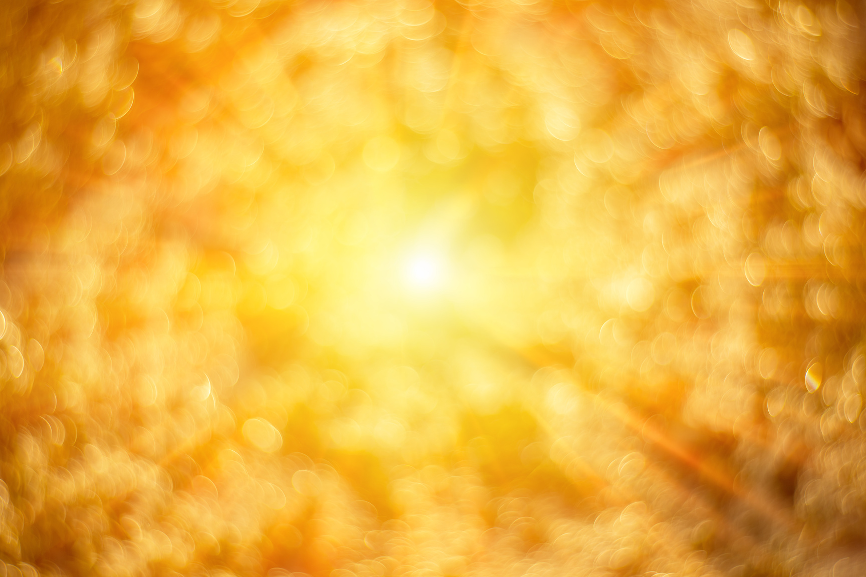 orange sunshine background